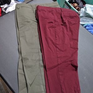 2 pair pants